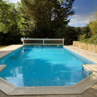 La piscine en été
