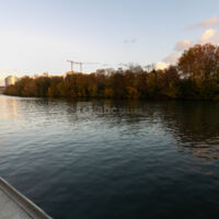 Péniche côté Ile Saint Germain