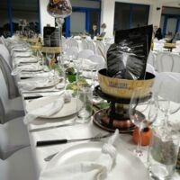 Repas salle de reception
