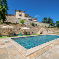 Vue de la piscine