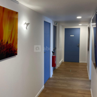 Couloir d'accès à la salle de formation