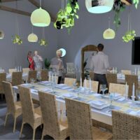 Salle de réception - Perros-Guirec