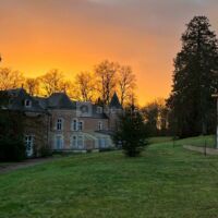 Chateau fin de journée