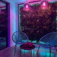 Décoration mur végétal personnalisable / instagramable de nuit