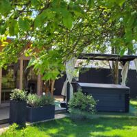 Espace sauna jacuzzi
