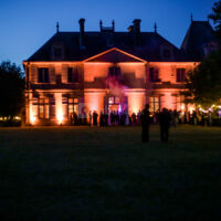 Château illuminé
