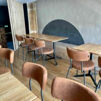 Espace à l'étage, soleil couchant