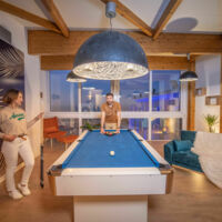 Salle détente billard / Pause café