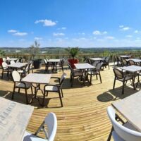 Terrasse bois 50 places