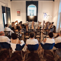 Concert salon bleu