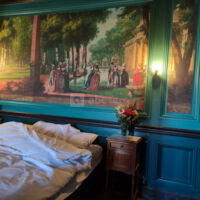Chambre aux colonnes