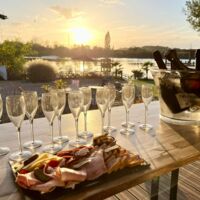 Apéritif au bord du lac