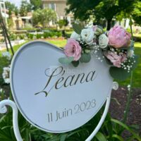 Au mois de Juin 2023 nous avons eu le plaisir d'accueillir Léana et sa famille à l'occasion de sa communion, une jolie journée à l'ombre des grands arbres.
