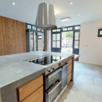 Cuisine de la salle de réception