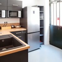 Cuisine (espace commun entre le Showroom et l'Incubateur)