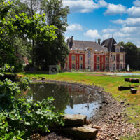 Chateau vue parc