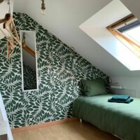 Chambre gite  2 lits simple