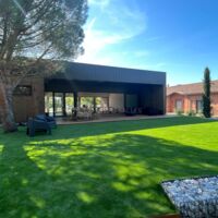 Vue principale depuis le jardin