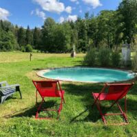 Piscine chauffée juillet & août