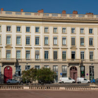 Façade immeuble place Bellecour