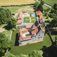 Château vu du ciel