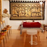 Salle insonorisée ideale pour des scéances de relaxation, bains sonores, massages Shiatsu, formations etc.