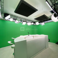 Studio Fond Vert avec table