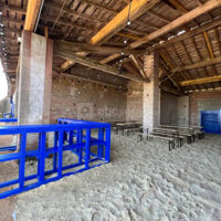 Bar et espace couvert
