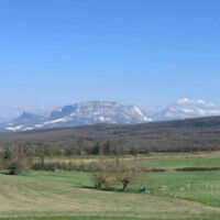 Vue sur montagne