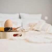Maison d'invites Chant d'Etoile : "Chambre Paille"