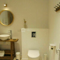 Maison d'invites Chant d'Etoile : salle de bain chambre Lin