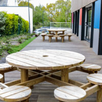 Accès terrasse