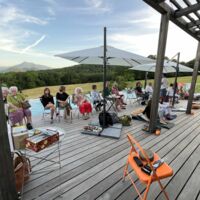 Espace Cagire - terrasse