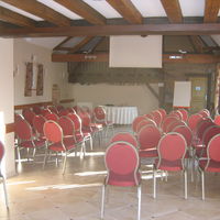Salle en configuration conférence
