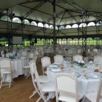 Diner dans l'orangerie