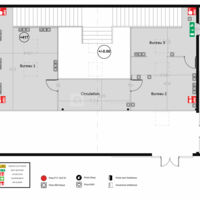 Plan étage espace C