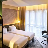 Chambre twin Novotel Rouen Centre Cathédrale