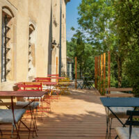 Terrasse de l'hôtel