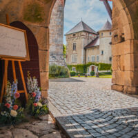 Le porche d'entrée