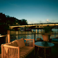 La petite terrasse de la salle de reception