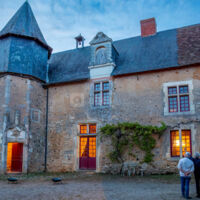 Façade sud du château