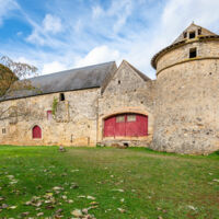 Jardin Sud vue pigeonnier
