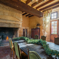 Salon d'honneur au château