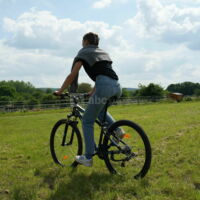 Bike riding