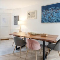 Grande table repas