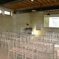 Vue ensemble salle de réception