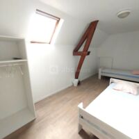 Chambre double avec lits simples