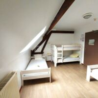 Chambre quadruple - Lits simples et lit superposé