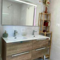 Appartement 4 personnes: salle de bain