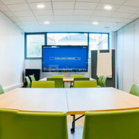 Salle Electron 1 de La Base by CCI19 en version "groupe de travail"